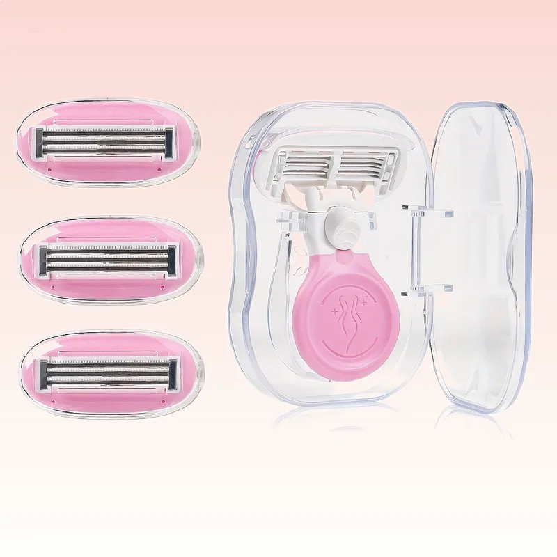 Women Manual Hair Remover Razor For Leg Armpit Bikini Shaving Aloe Vera Soap Skin Friendly Non Irritating Smooth Removal Tool
Women Manual Hair Remover Razor For Leg Armpit Bikini Shaving Aloe Vera Soap Skin Friendly Non Irritating Smooth Removal Tool