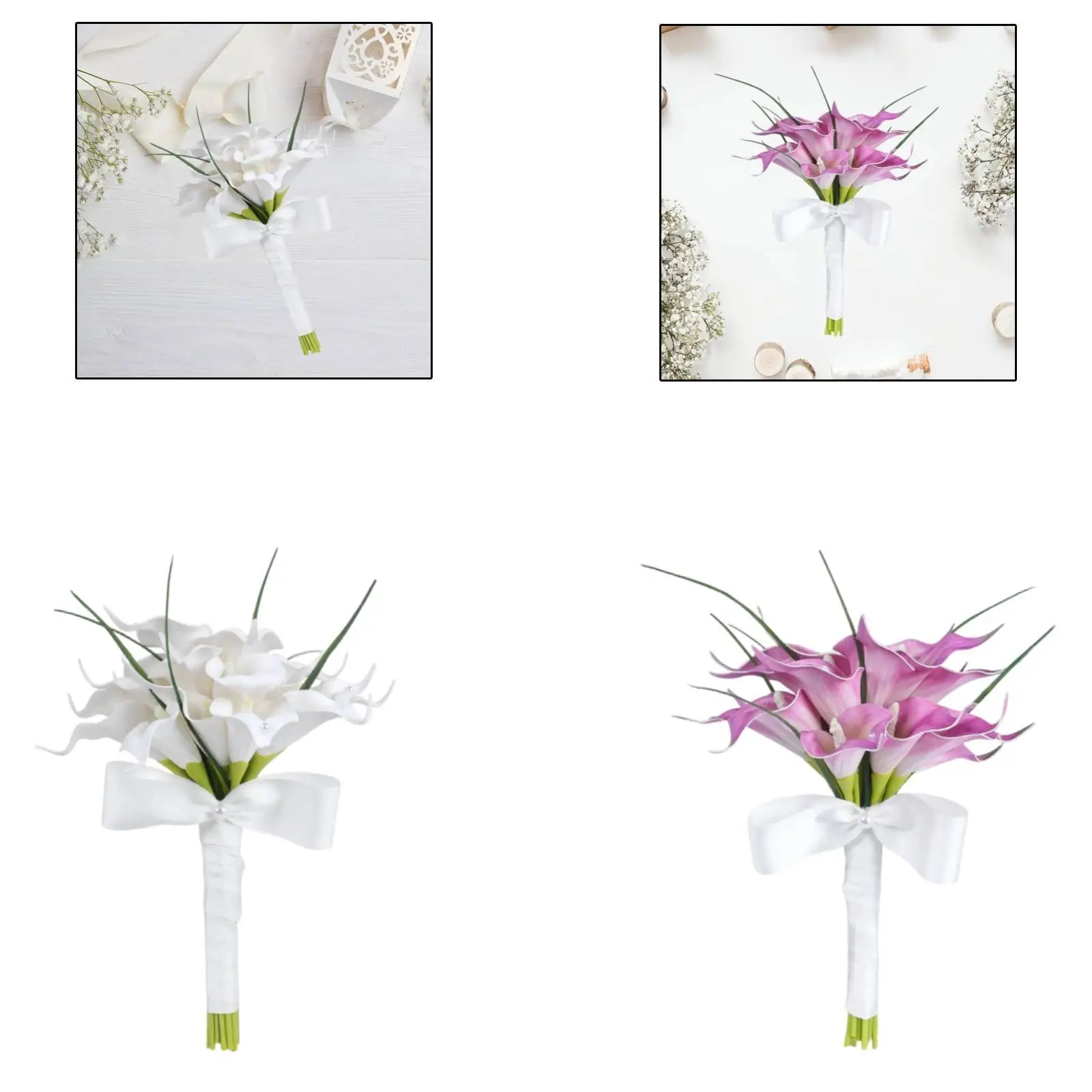 Bride Artificial Bouquet Calla Lily Artificial Flowers for Festival Marriage
Bride Artificial Bouquet Calla Lily Artificial Flowers for Festival Marriage