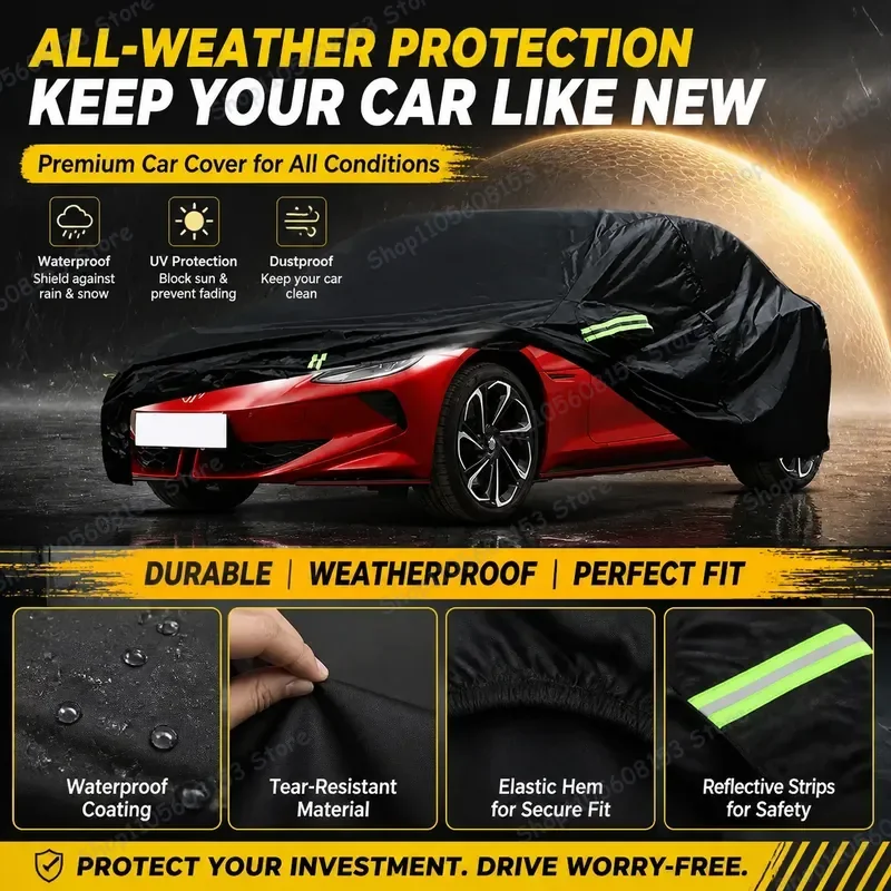 For MG Cyberster Car Cover Outdoor UV Protection Rain Snow Dustproof Breathable Full Coverage Auto Shade Cover Waterproof Sun
For MG Cyberster Car Cover Outdoor UV Protection Rain Snow Dustproof Breathable Full Coverage Auto Shade Cover Waterproof Sun
