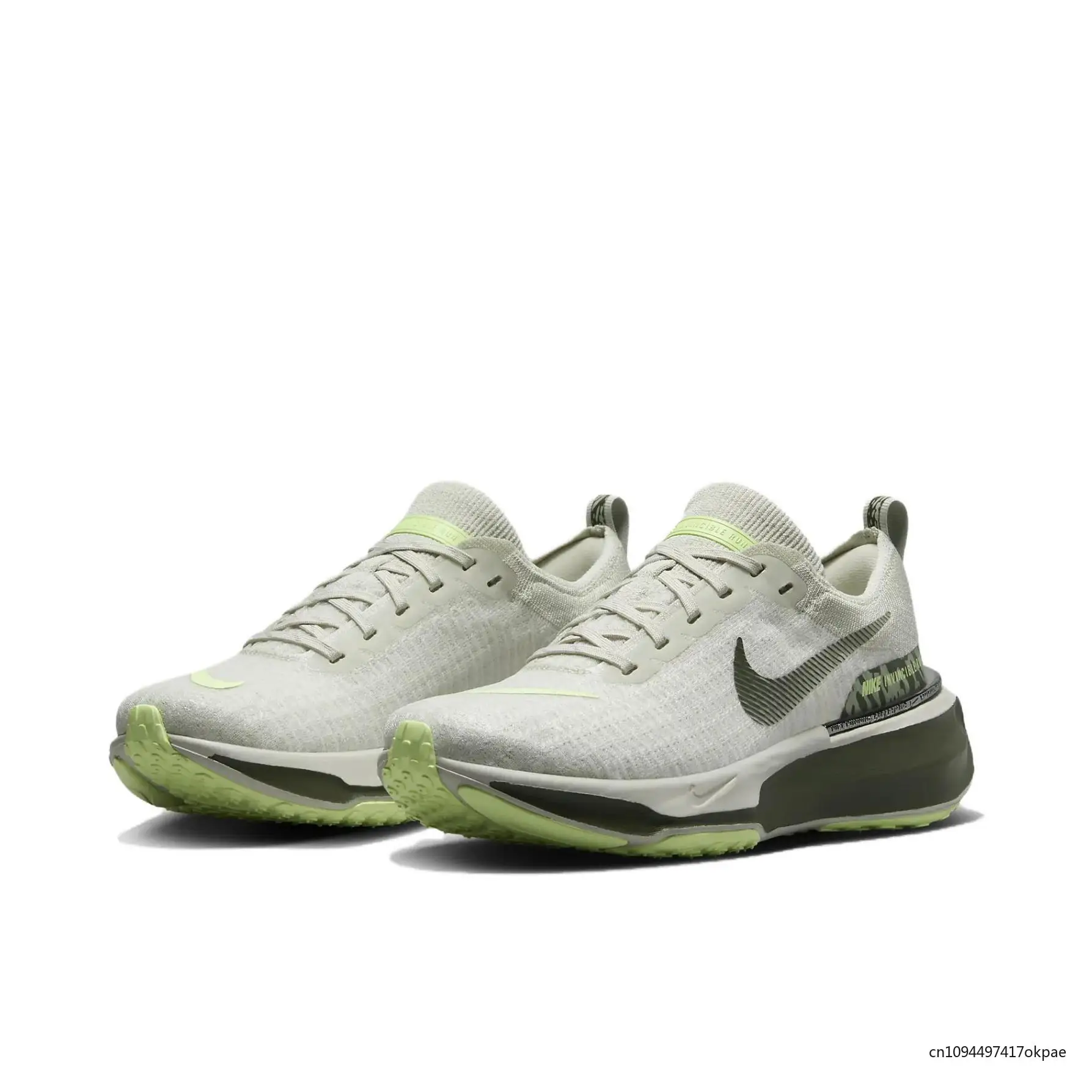 Nike Original Invincible 3 Men Grey Green Breathable Cushioning Fabric Wear-resistant Running Shoes FQ5027-001
Nike Original Invincible 3 Men Grey Green Breathable Cushioning Fabric Wear-resistant Running Shoes FQ5027-001
