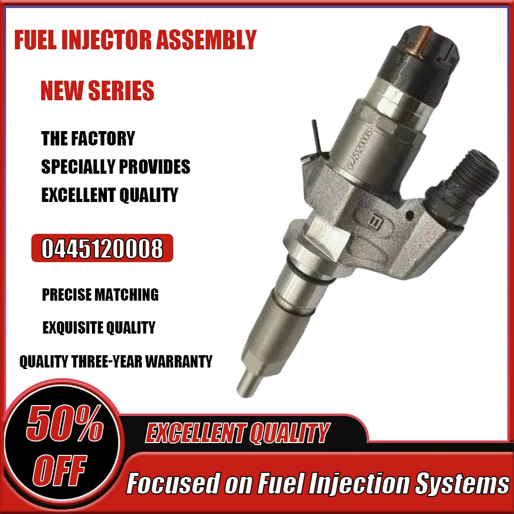 0445120008 for 6.6L Fuel Bosch Fuel Injector Fuel Injector Duramax 0986435502 LB7 2001-2004 Automobiles Part
0445120008 for 6.6L Fuel Bosch Fuel Injector Fuel Injector Duramax 0986435502 LB7 2001-2004 Automobiles Part