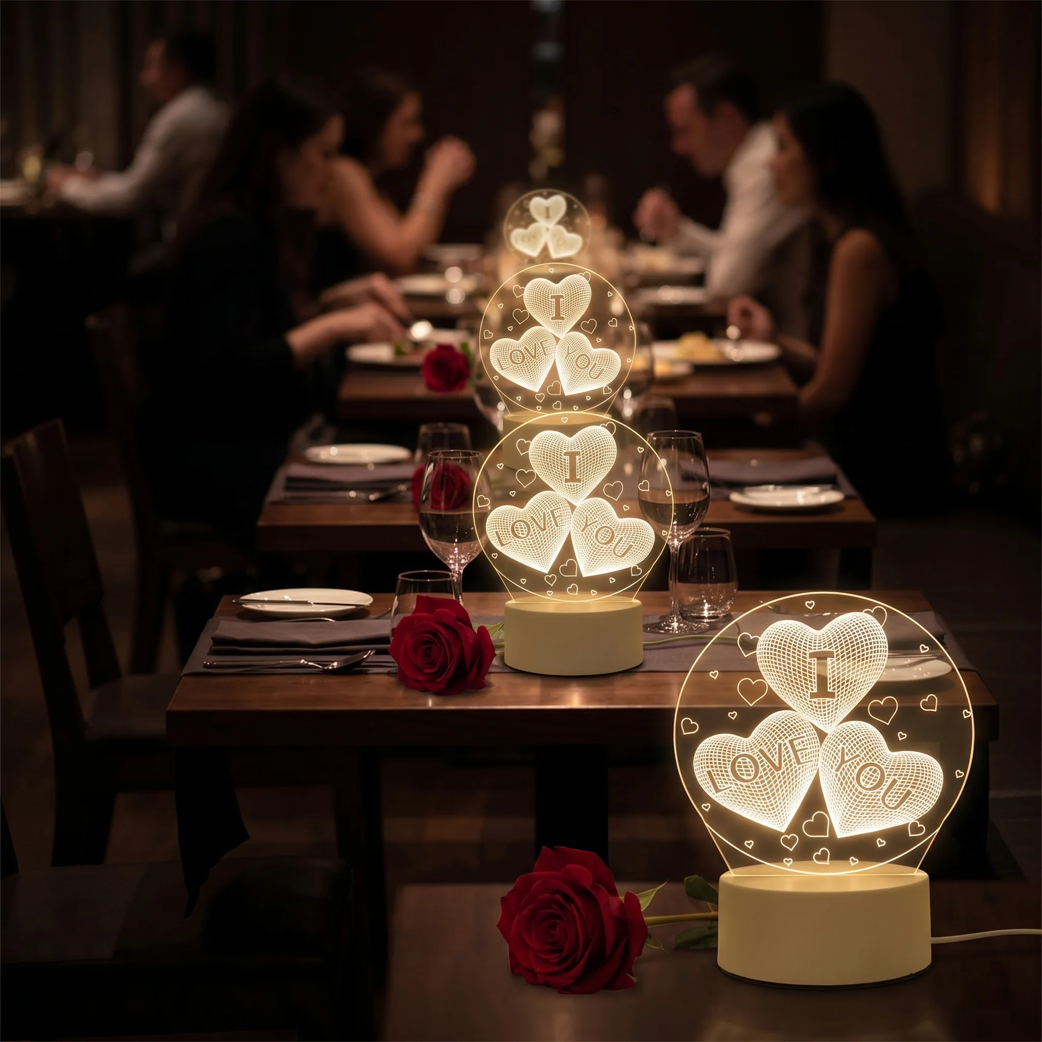 New Battery Style 3D Acrylic Bear Lamp USB LED Night Light for Bedroom Home Birthday Wedding Gifts Creative Bear Design Decor
New Battery Style 3D Acrylic Bear Lamp USB LED Night Light for Bedroom Home Birthday Wedding Gifts Creative Bear Design Decor