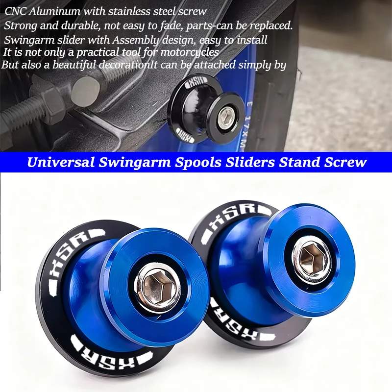 Подходит для XSR700 XSR900 XSR155 XSR 700 900 155 2022 2023 2024 2025 Аксессуары для мотоциклов 6 мм Винты слайдера подставки маятника
Подходит для XSR700 XSR900 XSR155 XSR 700 900 155 2022 2023 2024 2025 Аксессуары для мотоциклов 6 мм Винты слайдера подставки маятника