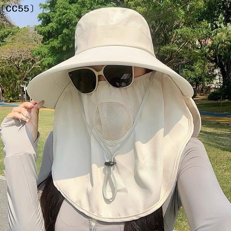Wide Brim Foldable Shawl Hat Anti UV Adjustable Integrated Face Mask Fisherman Hat Large Brim Sun Hat Tea Picking Hat Summer
Wide Brim Foldable Shawl Hat Anti UV Adjustable Integrated Face Mask Fisherman Hat Large Brim Sun Hat Tea Picking Hat Summer