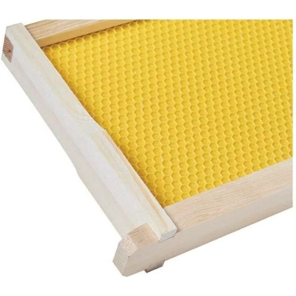 40-Pack Beehive Bee Frames Waxed Foundation with Complete Unassembled Commercial Frames, 6-1/4-Inch (Yellow)
40-Pack Beehive Bee Frames Waxed Foundation with Complete Unassembled Commercial Frames, 6-1/4-Inch (Yellow)