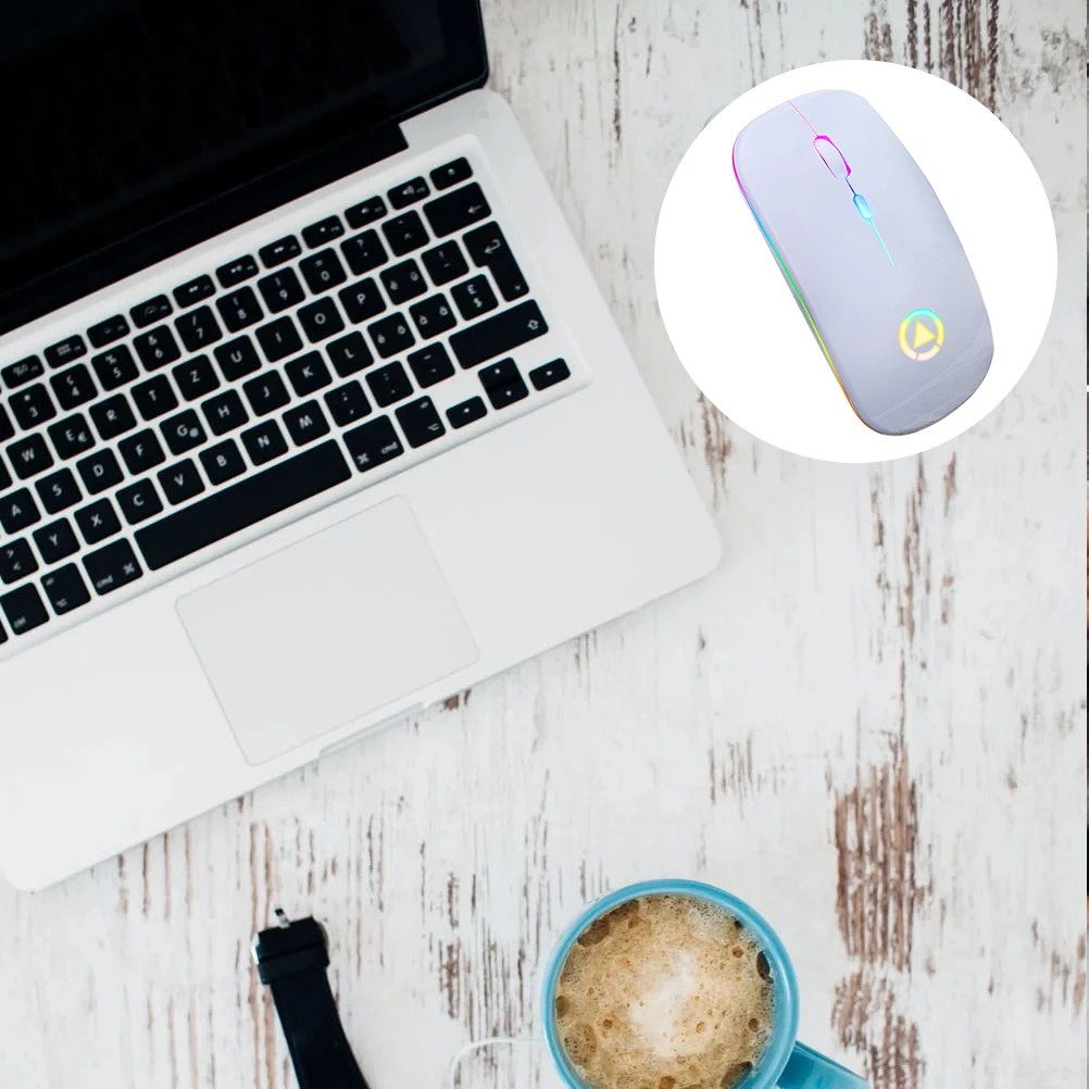 Wireless Mouse Silent Mute Metal Plastic Intelligent DPI Adjustable RGB Light Long Lasting Rechargeable
Wireless Mouse Silent Mute Metal Plastic Intelligent DPI Adjustable RGB Light Long Lasting Rechargeable