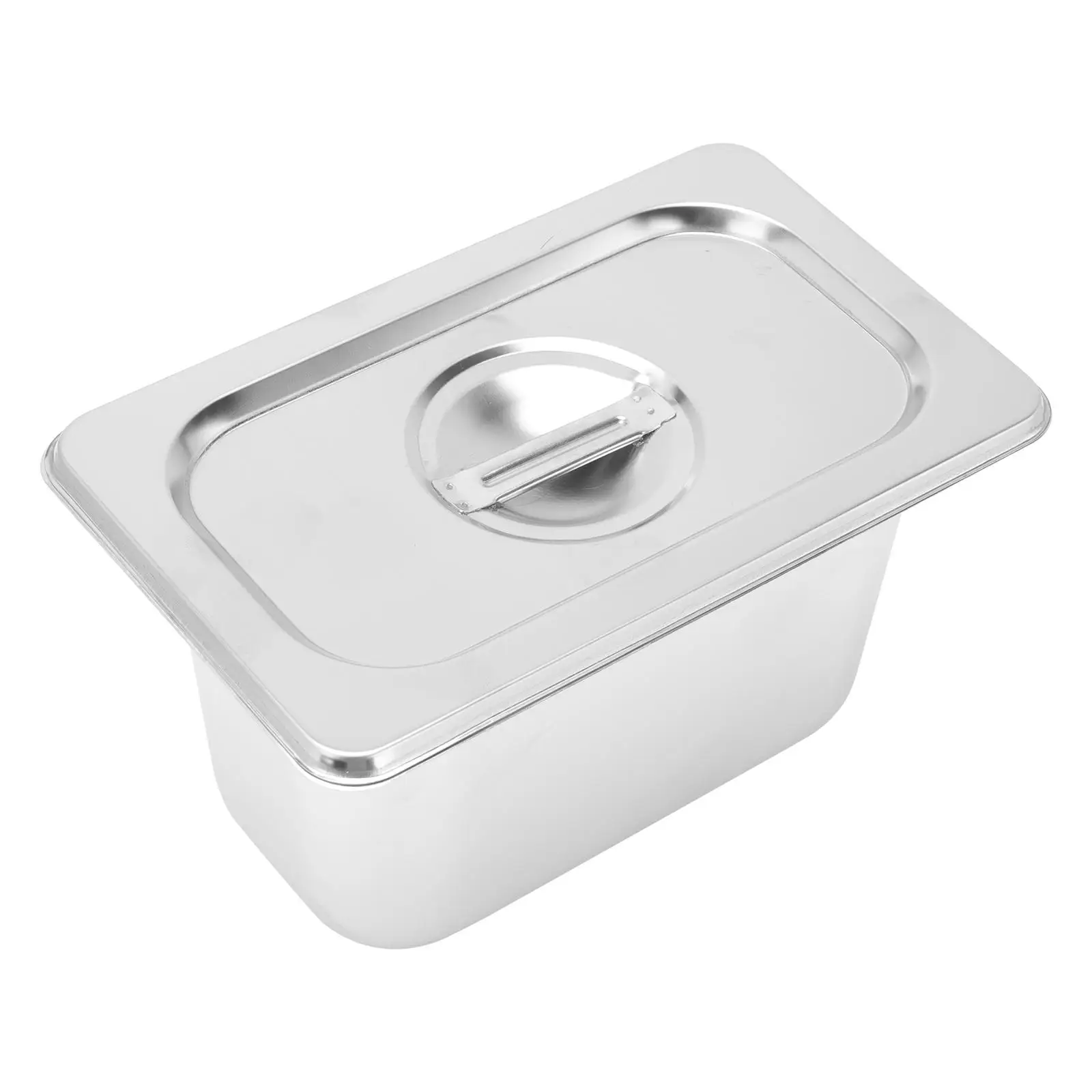 Stainless Steel Serving Basin Fruits Food Container Vegetable Case High Quality Material Dust Proof Lid Storage Square Plate
Stainless Steel Serving Basin Fruits Food Container Vegetable Case High Quality Material Dust Proof Lid Storage Square Plate
