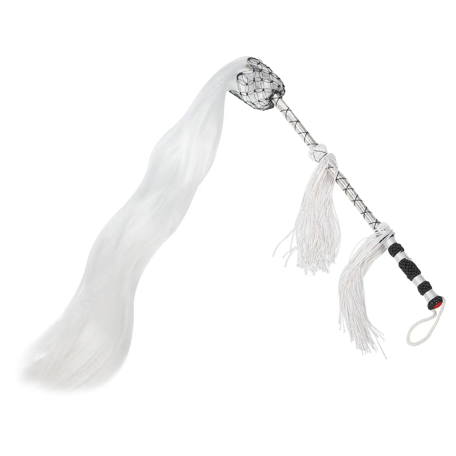 Horsetail Whisk Wooden Handle White Tassel Vines Martial Supplies Desk Ornament Taoism Gift Lightweight Craft Decorative
Horsetail Whisk Wooden Handle White Tassel Vines Martial Supplies Desk Ornament Taoism Gift Lightweight Craft Decorative