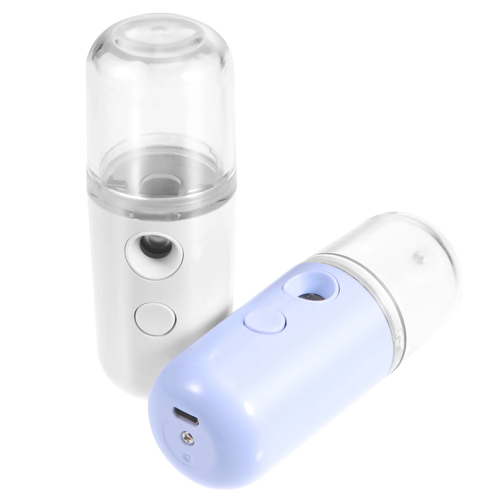 2pcs Facial Mist Sprayer Mini Humidifier USB Rechargeable Skin Moistener Portable Face Steaming Machine for Salon Yoga Office
2pcs Facial Mist Sprayer Mini Humidifier USB Rechargeable Skin Moistener Portable Face Steaming Machine for Salon Yoga Office