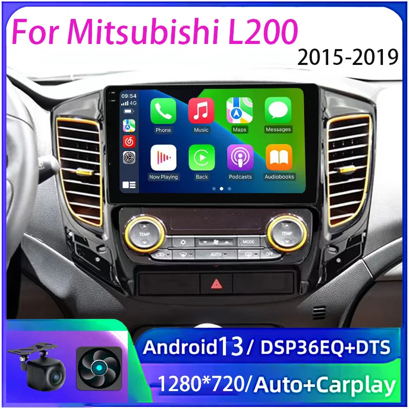 9" For Mitsubishi L200 2015-2019 4+64GB Android Car Stereo Radio Apple Carplay Head Unit FM BT GPS
9" For Mitsubishi L200 2015-2019 4+64GB Android Car Stereo Radio Apple Carplay Head Unit FM BT GPS