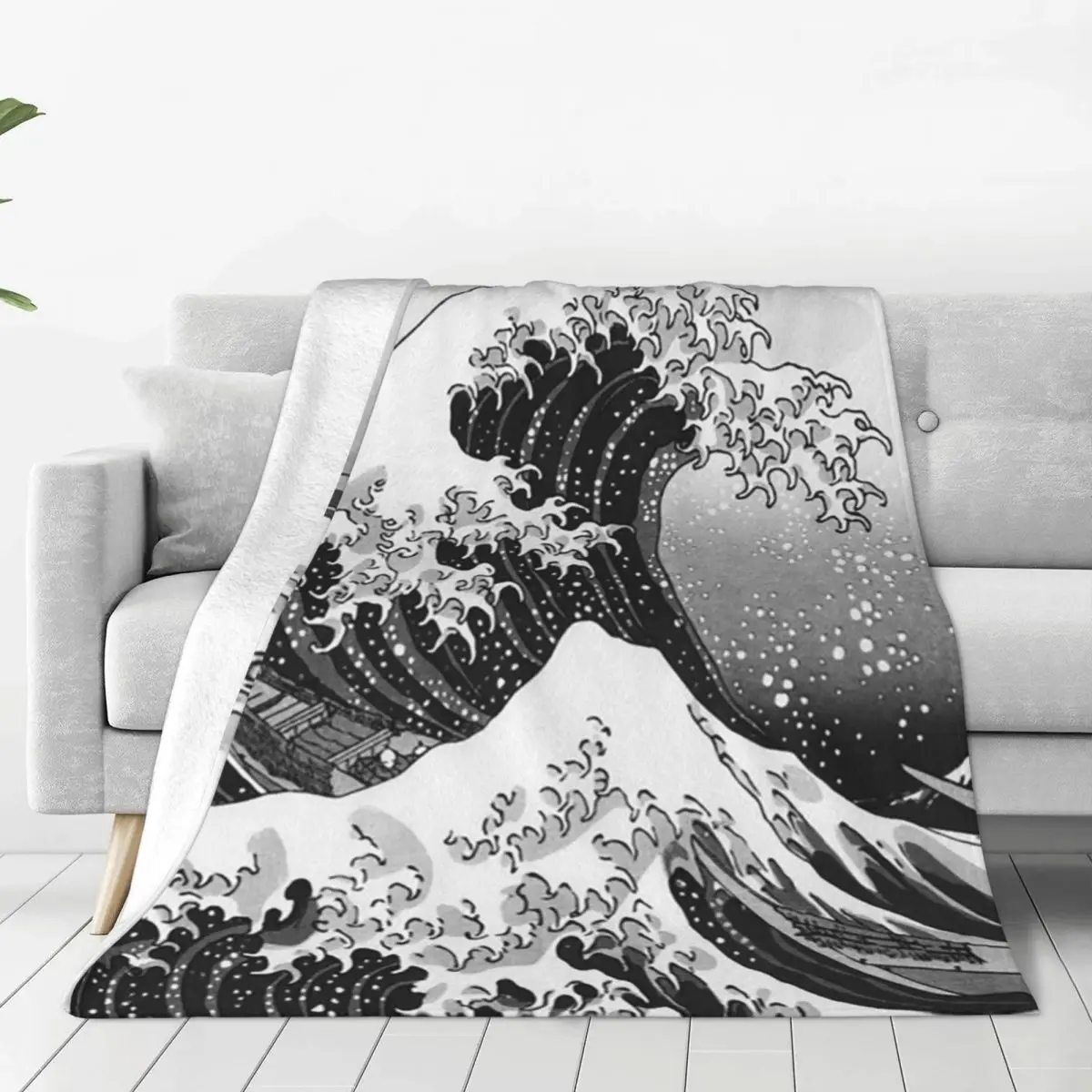 Great Wave Monochrome Blankets Fleece Lightweight Sofa Throw Blankets For Couch Bedding Travel Throws Bedspread Quilt
Great Wave Monochrome Blankets Fleece Lightweight Sofa Throw Blankets For Couch Bedding Travel Throws Bedspread Quilt