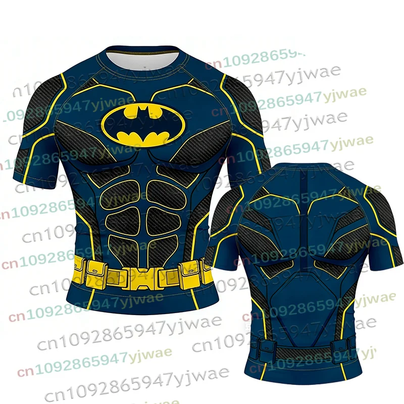 Hot-selling Fashionable Batman Role-playing Fitness Short-sleeved Summer Sports T-shirt for Men Women Quick Dry Cosplay Clothing
Hot-selling Fashionable Batman Role-playing Fitness Short-sleeved Summer Sports T-shirt for Men Women Quick Dry Cosplay Clothing