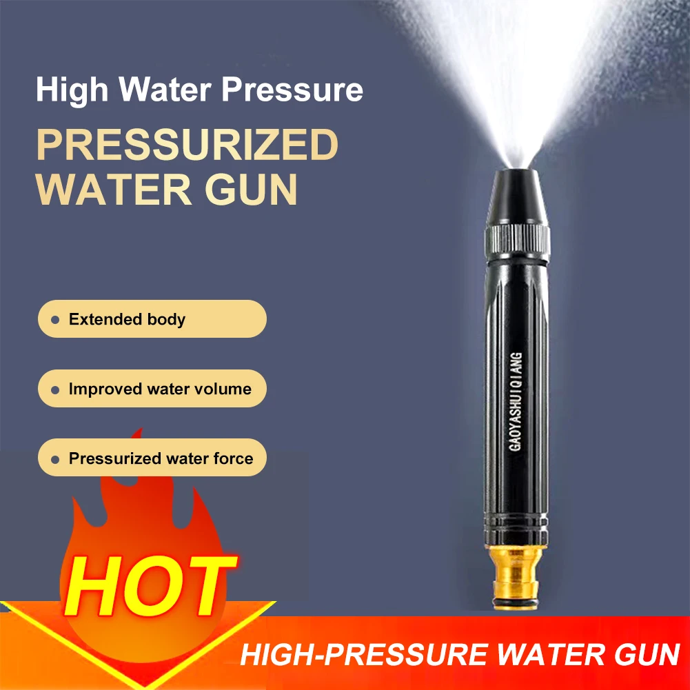 High-Pressure Water Gun Sprinkler Head For Cleaning Car Wash Machine Garden Watering Hose Nozzle Sprinkler Foam Water Gun
High-Pressure Water Gun Sprinkler Head For Cleaning Car Wash Machine Garden Watering Hose Nozzle Sprinkler Foam Water Gun