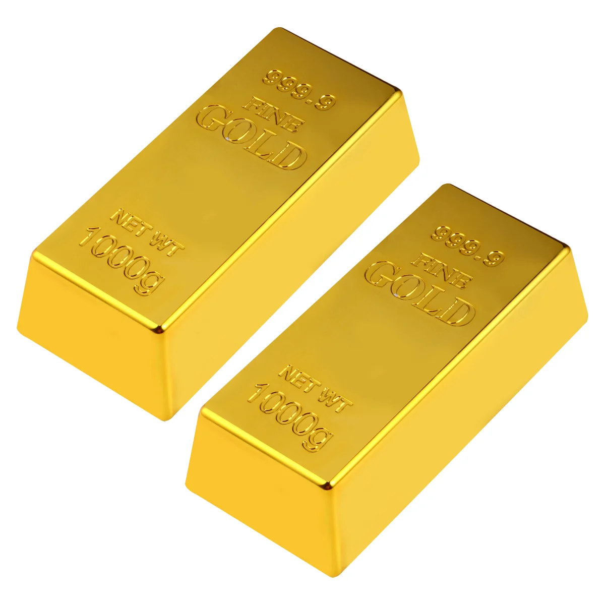 2 Pcs Gold Bar Simulation Performance Golden Adorn Model Plastic Bricks Artificial Props Faux
2 Pcs Gold Bar Simulation Performance Golden Adorn Model Plastic Bricks Artificial Props Faux