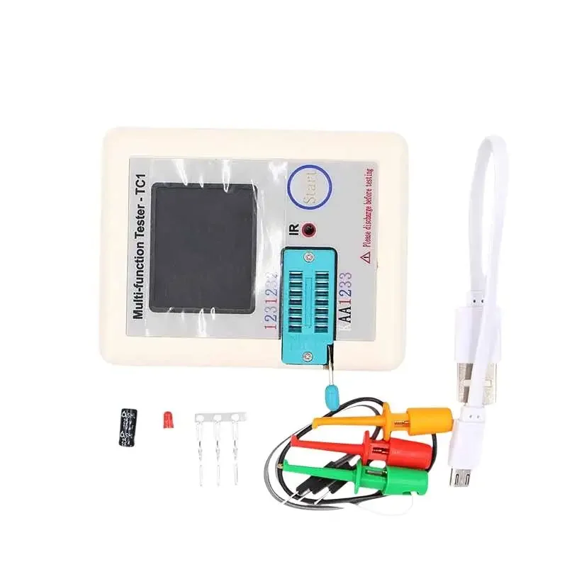 【YH31】1Pc 2026 New TC1 TFT LCD Display Multimeter Transistor Tester Diode Triode Capacitor Resistor Test Meter
【YH31】1Pc 2026 New TC1 TFT LCD Display Multimeter Transistor Tester Diode Triode Capacitor Resistor Test Meter