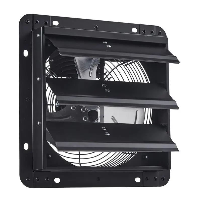 Wall Mounted Ventilation Blower 10 inch For Shed Garage Greenhouse, Variable Speed Controller 900 CFM Heavy-duty Steel Low Noise Attic Cooling Black
Wall Mounted Ventilation Blower 10 inch For Shed Garage Greenhouse, Variable Speed Controller 900 CFM Heavy-duty Steel Low Noise Attic Cooling Black