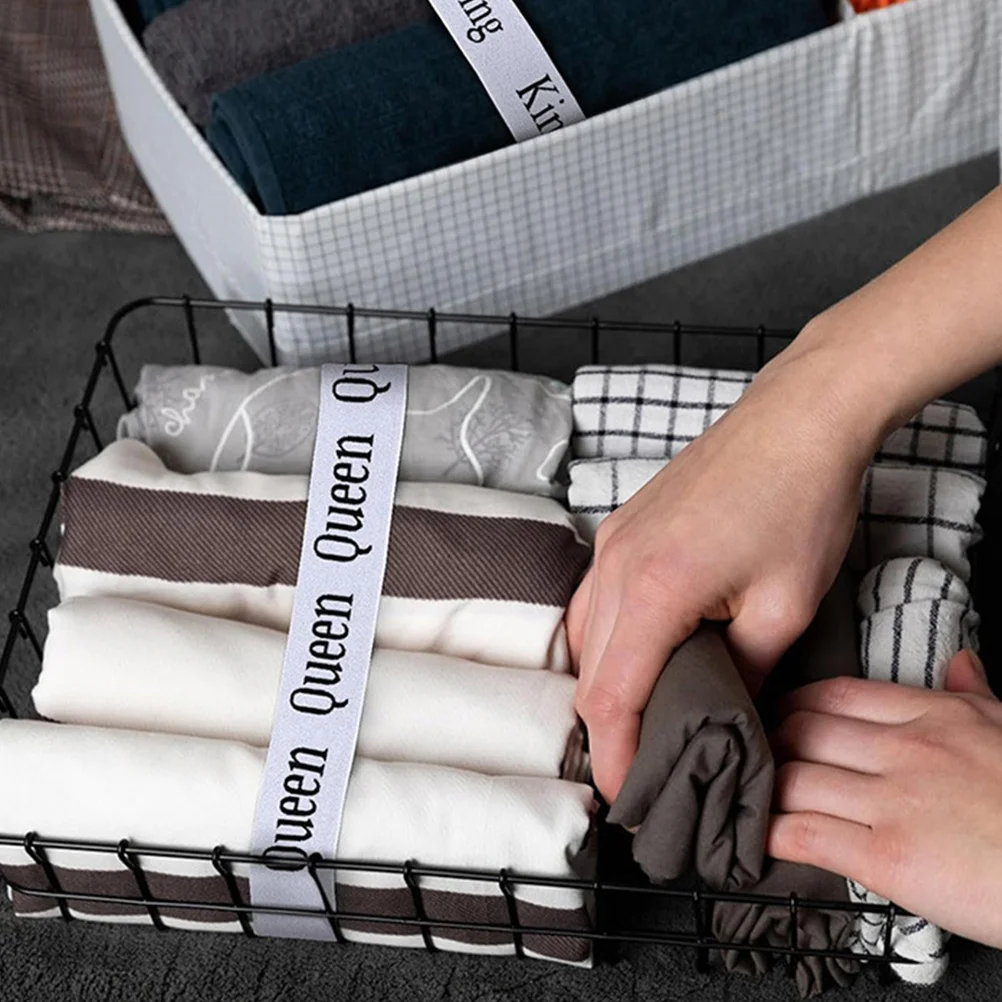 8pcs Elastic Label Adjustable Organizing Bands For Sheets Bed Sheet Fasteners Linen Storage Roll Up Clothes Strap Clothing
8pcs Elastic Label Adjustable Organizing Bands For Sheets Bed Sheet Fasteners Linen Storage Roll Up Clothes Strap Clothing