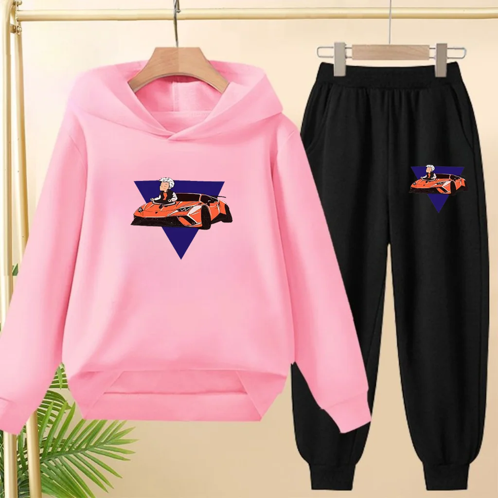 Children's A4 Commodity Racing Car Print Hoodie PulloverTop 3-12Yrs Coat+Trousers 2P Boys Girls Toddler Clothes Cute Leisure Set
Children's A4 Commodity Racing Car Print Hoodie PulloverTop 3-12Yrs Coat+Trousers 2P Boys Girls Toddler Clothes Cute Leisure Set