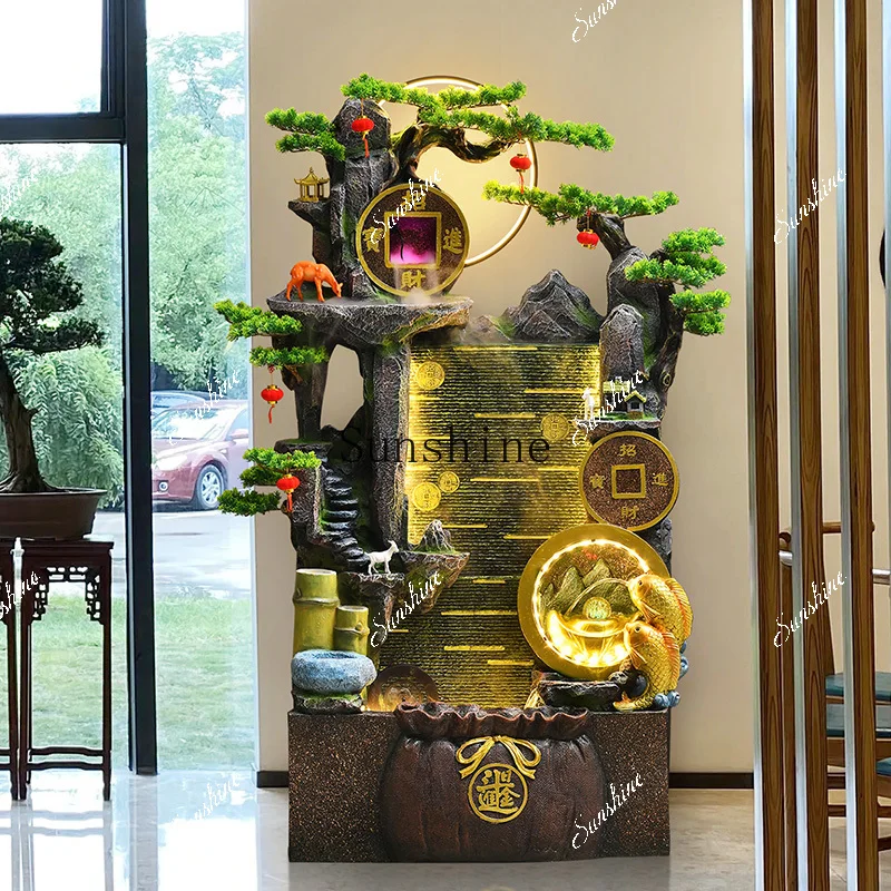 Office lucky feng shui wheel humidifier living room circulation water feature decoration FT
Office lucky feng shui wheel humidifier living room circulation water feature decoration FT