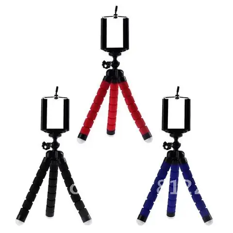 Mobile Phone Holder Flexible Octopus Tripod Bracket Selfie Stand Monopod With Clip for iPhone Samsung Xiaomi Huawei Smartphone
Mobile Phone Holder Flexible Octopus Tripod Bracket Selfie Stand Monopod With Clip for iPhone Samsung Xiaomi Huawei Smartphone