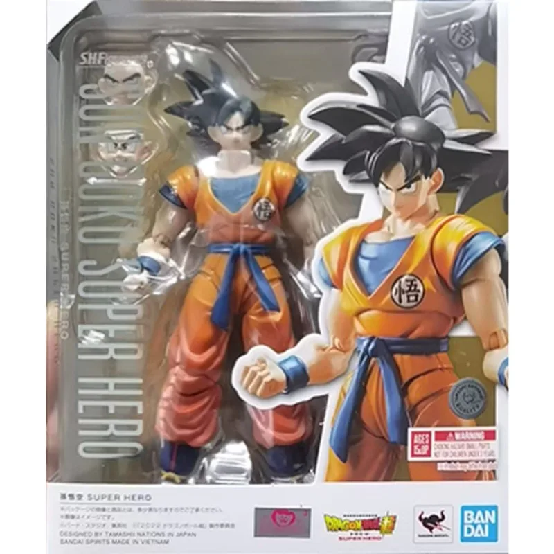 Bandai S.H.Figuarts Son Goku Dragon Ball Super Super Hero Black Hair Kakarot Action Figure Spot
Bandai S.H.Figuarts Son Goku Dragon Ball Super Super Hero Black Hair Kakarot Action Figure Spot