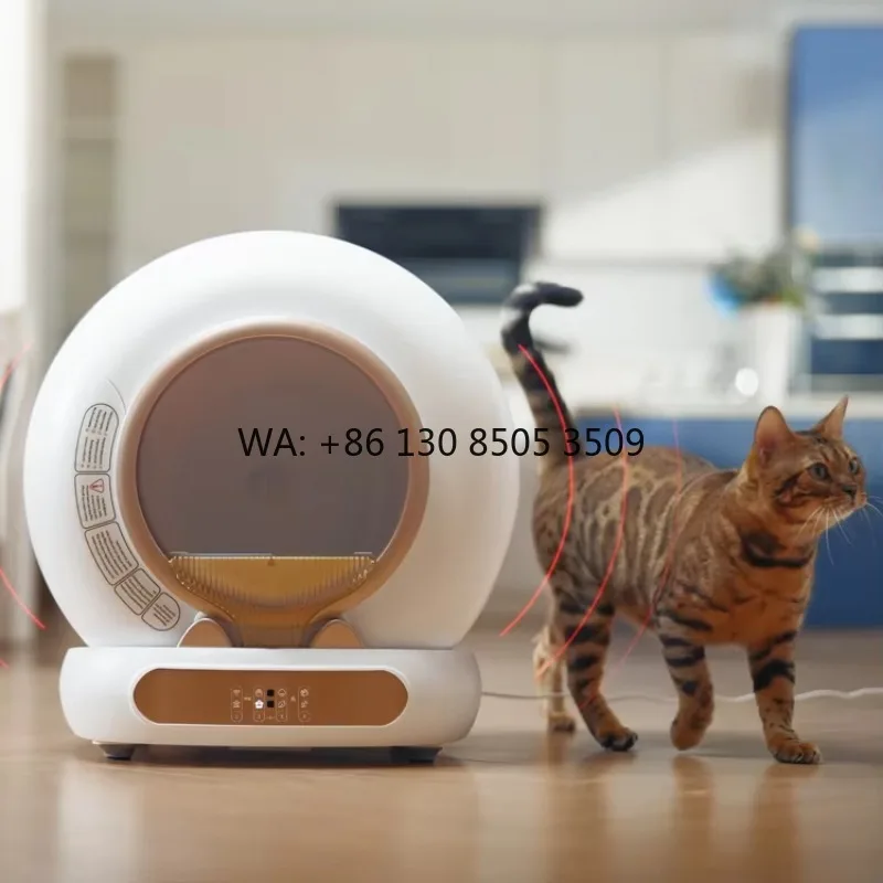 Large Space Enclosed Electronic Cat Litter Box Smart Automatic Cat Sandbox
Large Space Enclosed Electronic Cat Litter Box Smart Automatic Cat Sandbox