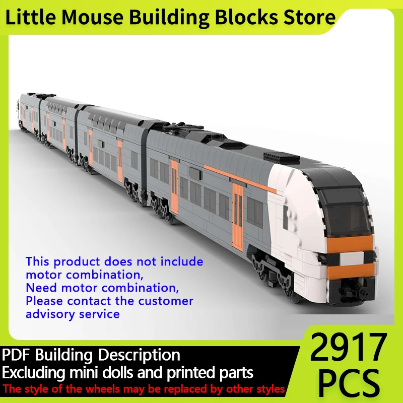 City Car Model MOC Building Bricks RRX Express Track Train Modular Technology Gifts Holiday Assemble Children Toys Suit
City Car Model MOC Building Bricks RRX Express Track Train Modular Technology Gifts Holiday Assemble Children Toys Suit