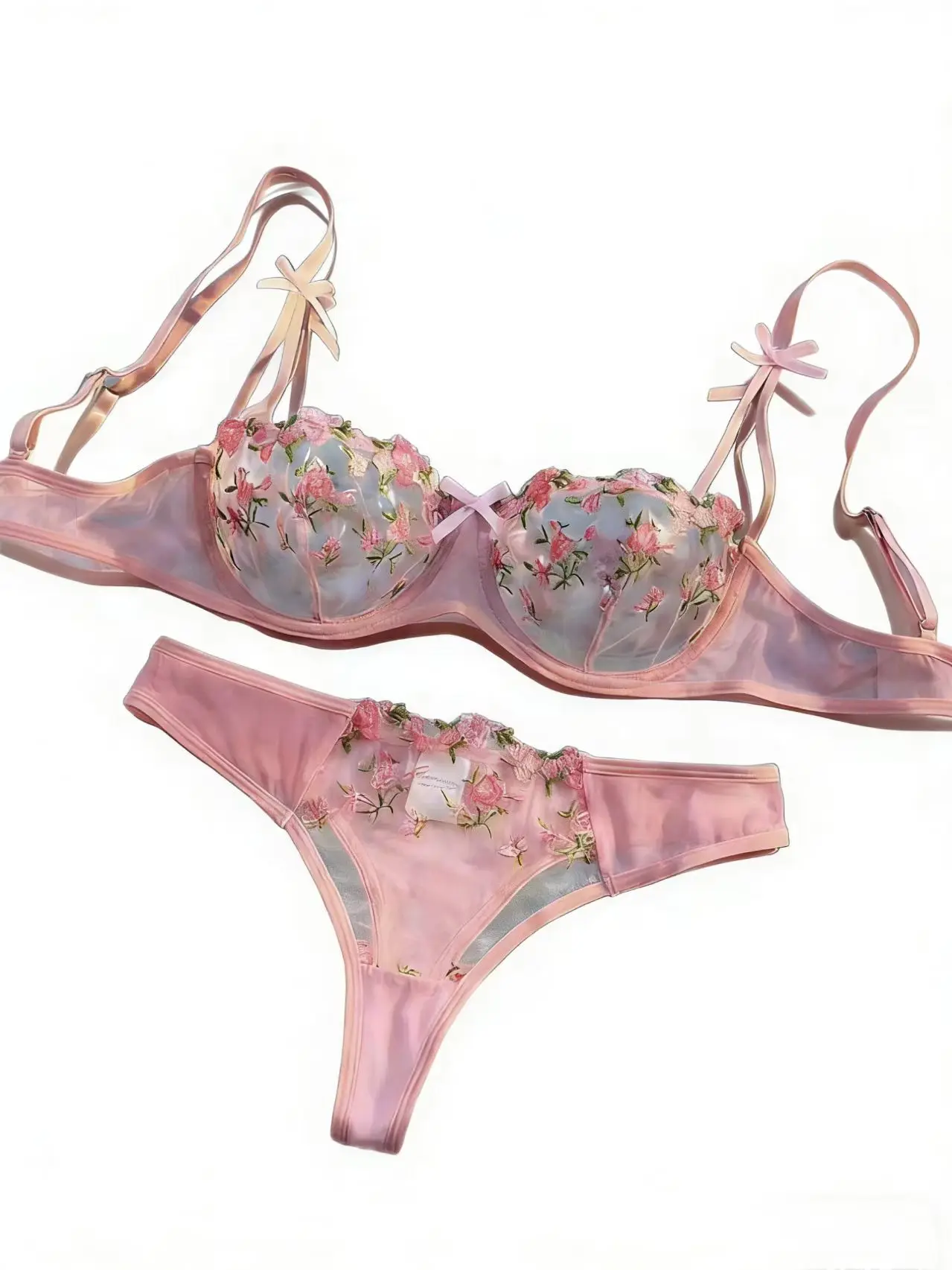 Sexy Lingerie Women Thin Transparent Lace See Through Female Erotic Underwear Bra And Panty Set Sleepwear Suit Embroidery Floral
Sexy Lingerie Women Thin Transparent Lace See Through Female Erotic Underwear Bra And Panty Set Sleepwear Suit Embroidery Floral