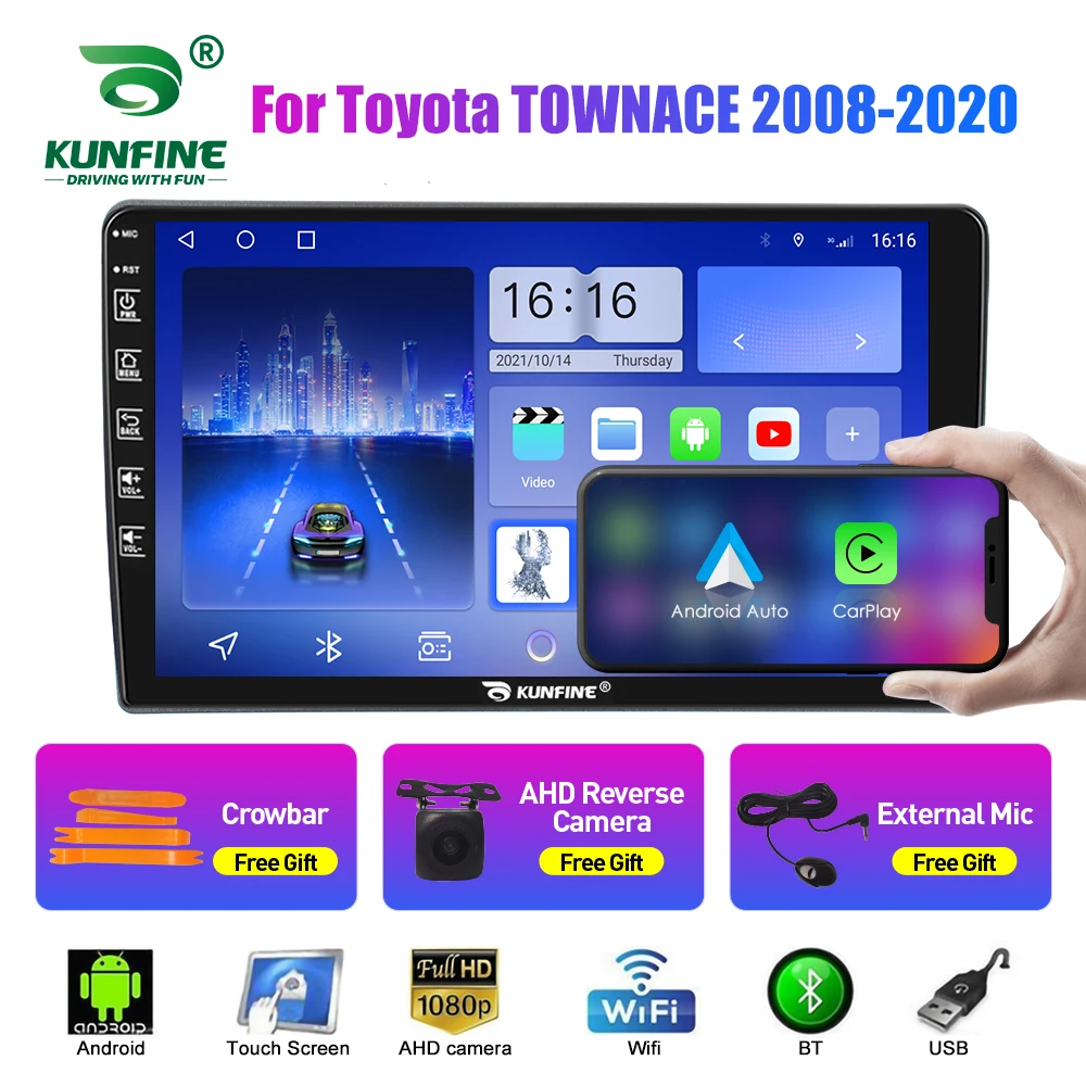 2Din Android автомобильный радиоприемник для Toyota TOWNACE 2008-2020 аудио мультимедийный плеер Carplay GPS навигация стерео Android авто Wi-Fi
2Din Android автомобильный радиоприемник для Toyota TOWNACE 2008-2020 аудио мультимедийный плеер Carplay GPS навигация стерео Android авто Wi-Fi