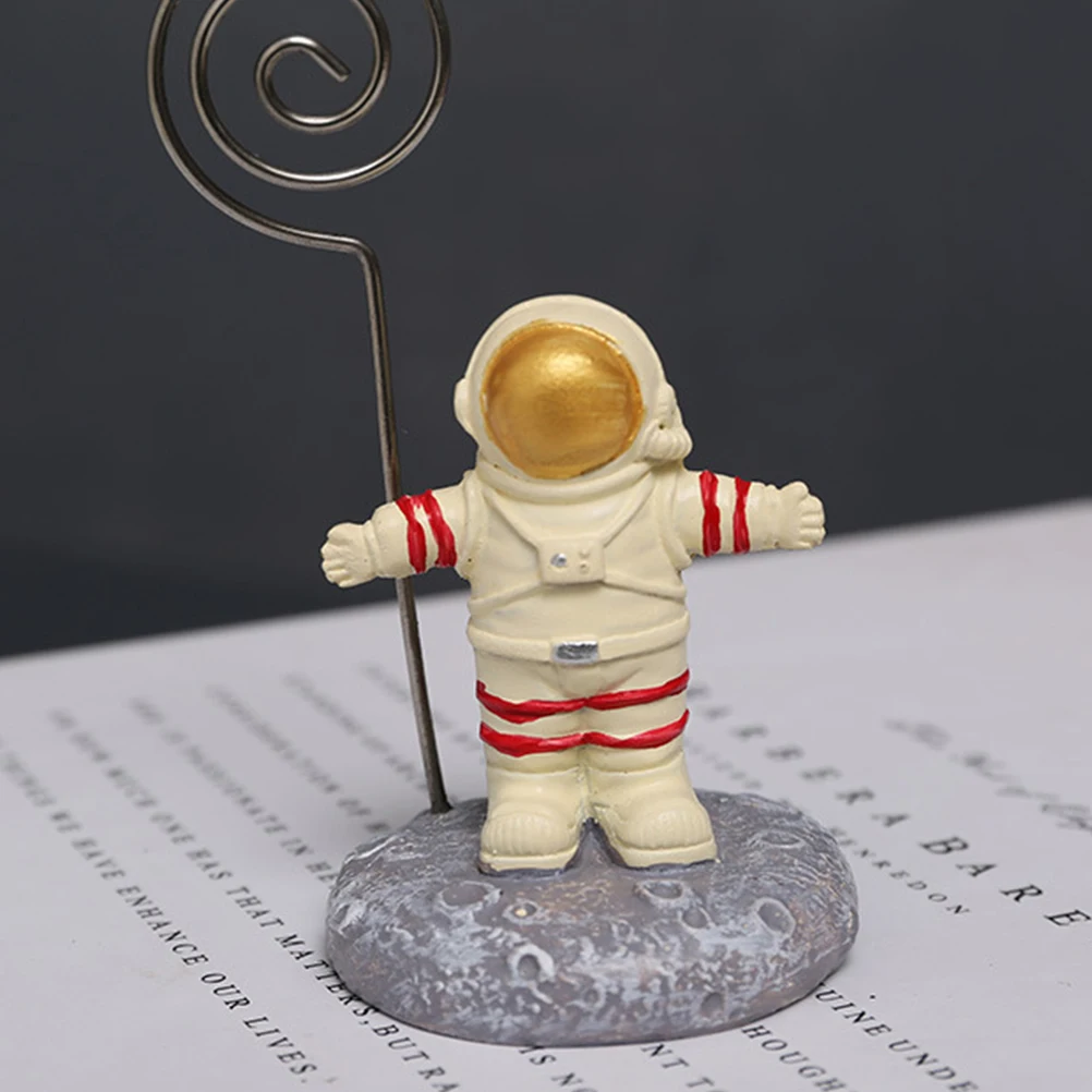 Astronaut Paper Clip Golden Holder Creative Photo Memo Clip Note Stand for Home Office Desktop Cards Display Organizer
Astronaut Paper Clip Golden Holder Creative Photo Memo Clip Note Stand for Home Office Desktop Cards Display Organizer