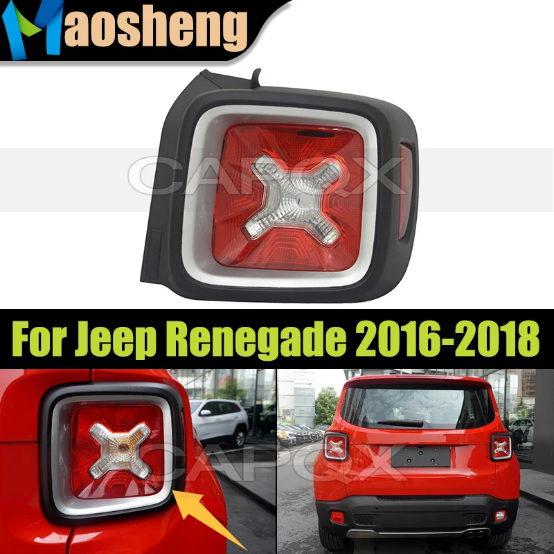 Sliver Rear Bumper Taillight Taillamp Without Bulbs For Jeep Renegade 2016 2017 2018 Rear Stop Brake Tail Light Lamp
Sliver Rear Bumper Taillight Taillamp Without Bulbs For Jeep Renegade 2016 2017 2018 Rear Stop Brake Tail Light Lamp