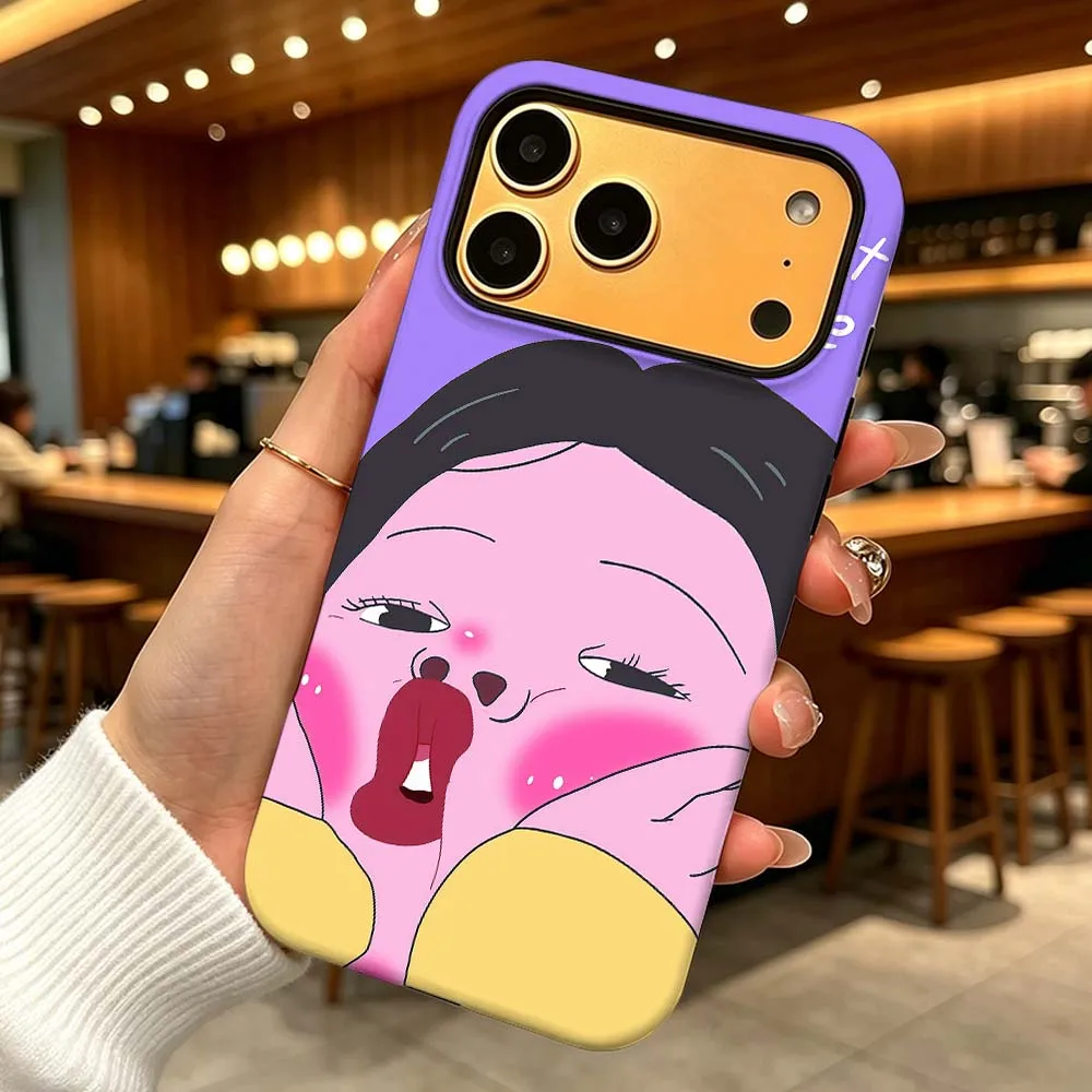 Cartoon Boy Girl Couple For iPhone 17 Air 16 16e 15 14 13 12 11 XS Pro Max Plus 2-in-1 Film Anti-Drop Hard Funda Phone Case
Cartoon Boy Girl Couple For iPhone 17 Air 16 16e 15 14 13 12 11 XS Pro Max Plus 2-in-1 Film Anti-Drop Hard Funda Phone Case