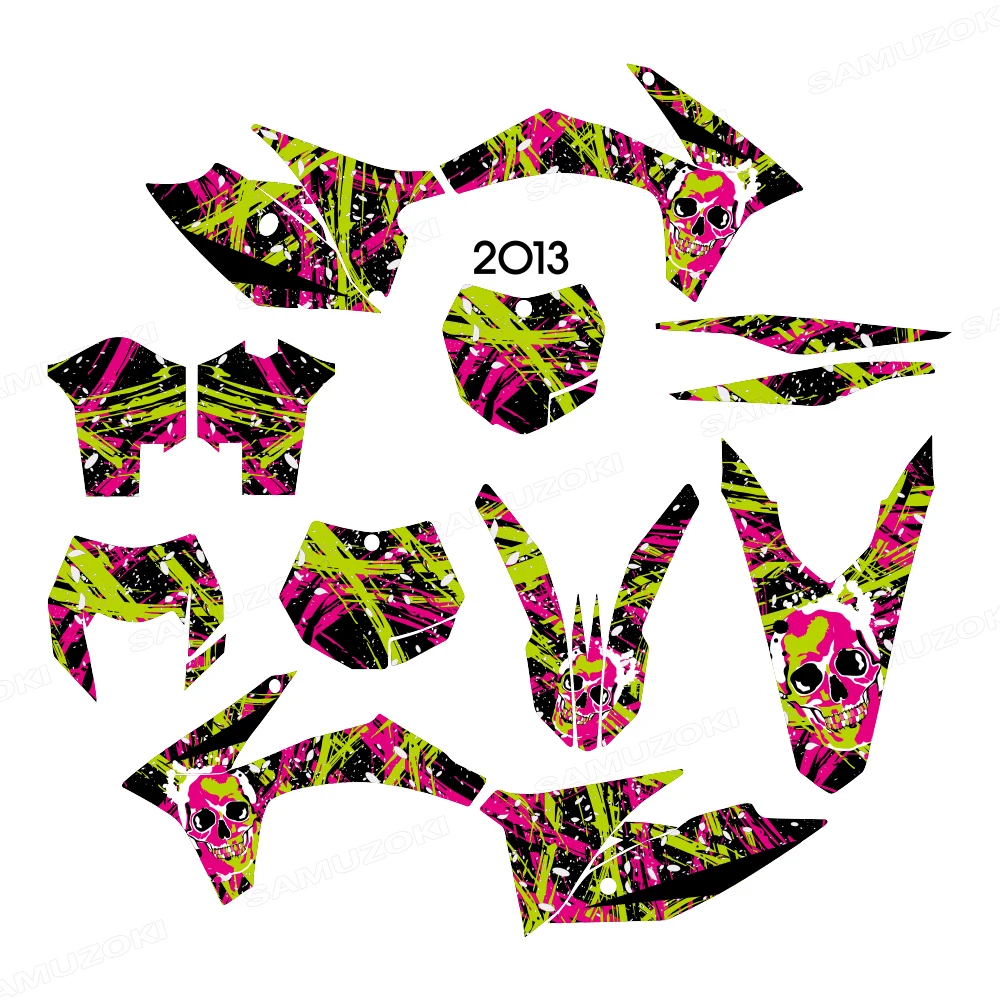 Kits Fit for 125 200 250 300 350 450 500 EXC 2012-2013 XC 2011 Motorcycle Decoration Graphics Background Decal Sticker
Kits Fit for 125 200 250 300 350 450 500 EXC 2012-2013 XC 2011 Motorcycle Decoration Graphics Background Decal Sticker