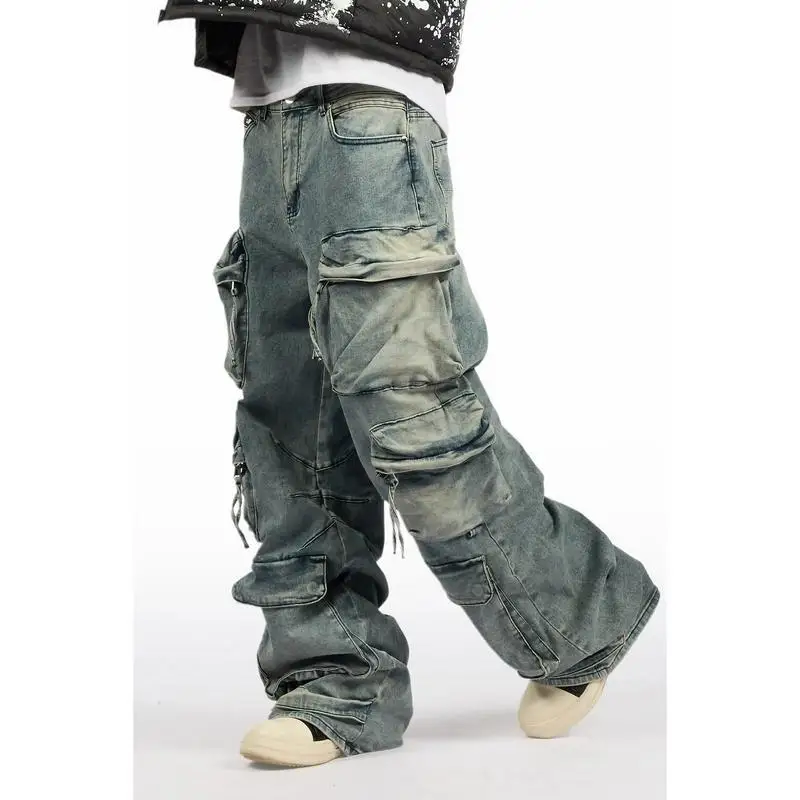 Gradual Color Washed Arient Cargo Pants Unisex Corduroy Drawstring Waist Resistant to Deformation Spring 2026 Fashion
Gradual Color Washed Arient Cargo Pants Unisex Corduroy Drawstring Waist Resistant to Deformation Spring 2026 Fashion