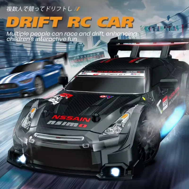 1:24 High Speed RC Drift Vehicle Cars Mustang 4WD Remote Control Racing Car Gift Competition Race Car Boys Toy Replaceable Tire
1:24 High Speed RC Drift Vehicle Cars Mustang 4WD Remote Control Racing Car Gift Competition Race Car Boys Toy Replaceable Tire