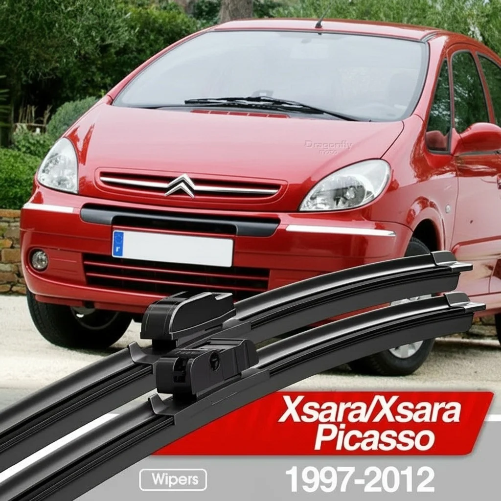 For Citroen Xsara Xsara Picasso 1997-2012 Front Windshield Wiper Blades 2pcs Windscreen Window Accessories 1998 2003 2008 2010
For Citroen Xsara Xsara Picasso 1997-2012 Front Windshield Wiper Blades 2pcs Windscreen Window Accessories 1998 2003 2008 2010