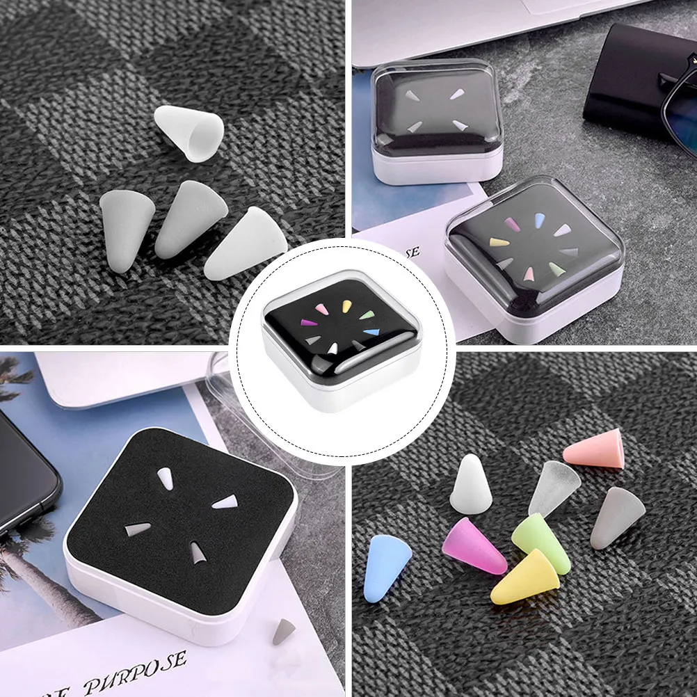 8Pcs Silicone Stylus Pen Tip Covers Full 360 Protection Easy Install Precision Fit for Apple Pencil 1 2 Stylish Colorful Gift
8Pcs Silicone Stylus Pen Tip Covers Full 360 Protection Easy Install Precision Fit for Apple Pencil 1 2 Stylish Colorful Gift