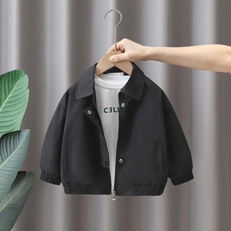 90-160cm Teenage Boys' Coat Spring and Autumn New Style Children's Windbreaker Fashionable Jacket for Outer Wear
90-160cm Teenage Boys' Coat Spring and Autumn New Style Children's Windbreaker Fashionable Jacket for Outer Wear