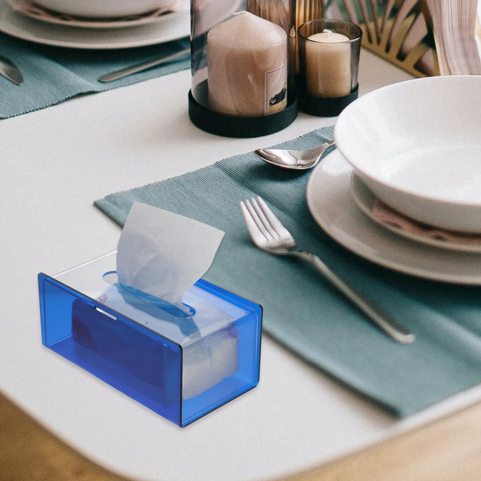 Acrylic Paper Box Key Home Storage Container Napkin Delicate Tissue Household Case Christmas 
Acrylic Paper Box Key Home Storage Container Napkin Delicate Tissue Household Case Christmas