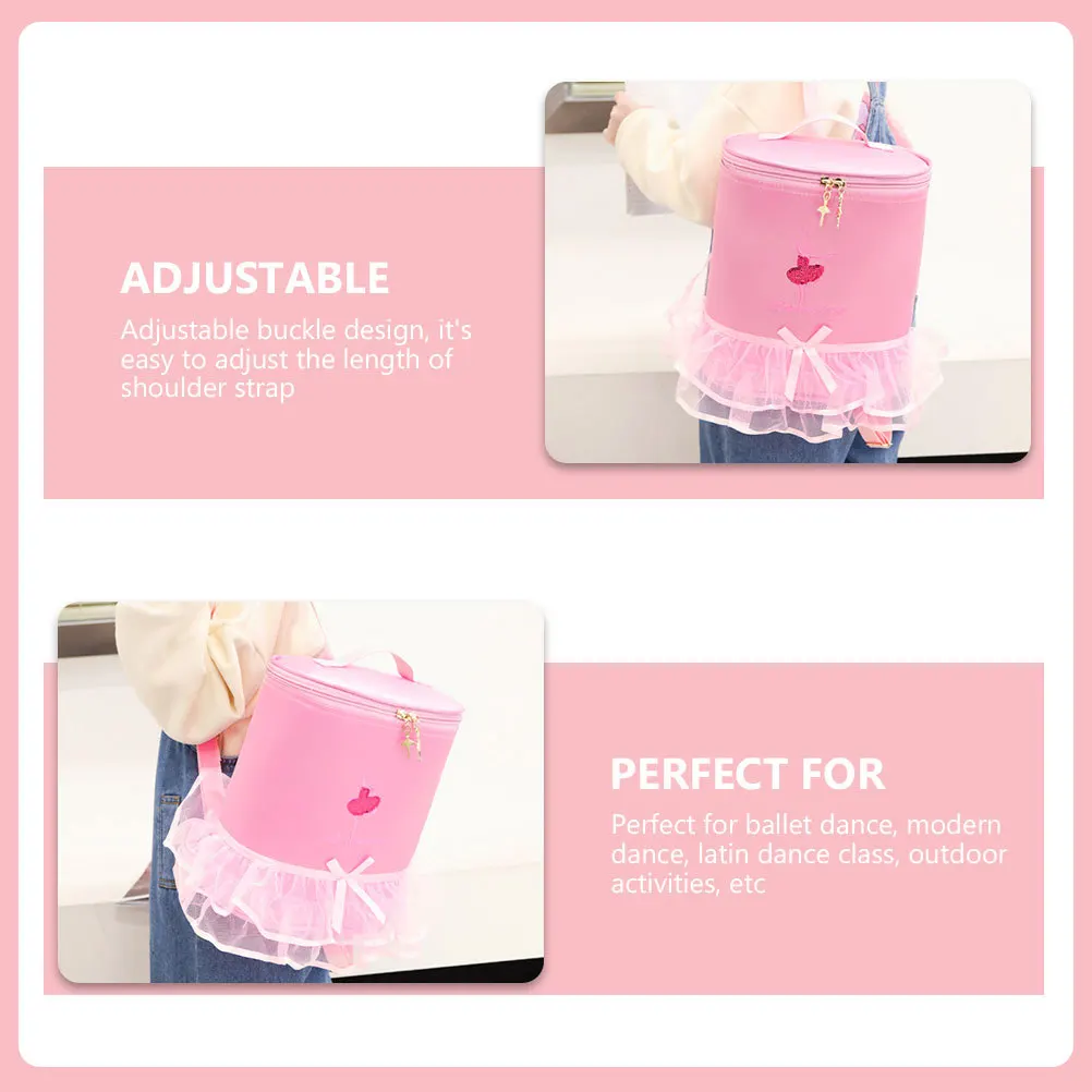 Kids Ballet Backpack Fashion Dance Schoolbag Lightweight Nylon Bag Spacious Interior for Shoes Clothes Books Travel Gym
Kids Ballet Backpack Fashion Dance Schoolbag Lightweight Nylon Bag Spacious Interior for Shoes Clothes Books Travel Gym