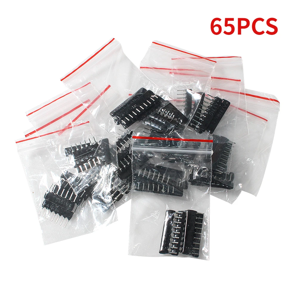 65PCS Exclusion Network Resistor Array 9A 103 472 102 471 221 473 331, 5p 6p 7p 8p 9p 10p
65PCS Exclusion Network Resistor Array 9A 103 472 102 471 221 473 331, 5p 6p 7p 8p 9p 10p