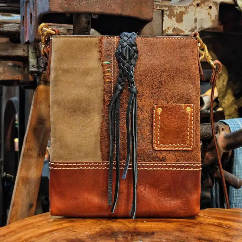 European and American Fashion Heavy Industry Women Bag High-quality Genuine Leather Frosted Suede Single Shoulder Crossbody Bags
European and American Fashion Heavy Industry Women Bag High-quality Genuine Leather Frosted Suede Single Shoulder Crossbody Bags