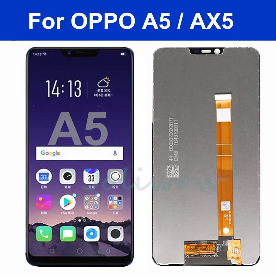 6,2-дюймовый ЖК-дисплей для OPPO AX5 CPH1851, преобразователь сенсорного экрана в сборе, сменный блок для oppo A5 LCD
6,2-дюймовый ЖК-дисплей для OPPO AX5 CPH1851, преобразователь сенсорного экрана в сборе, сменный блок для oppo A5 LCD