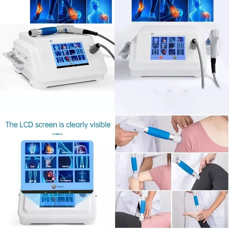 Extracorporal Shock Wave Device for High Accuracy Pain Therapy Physiotherapy Pneumatics Relaxation Treatment Body Relax
Extracorporal Shock Wave Device for High Accuracy Pain Therapy Physiotherapy Pneumatics Relaxation Treatment Body Relax