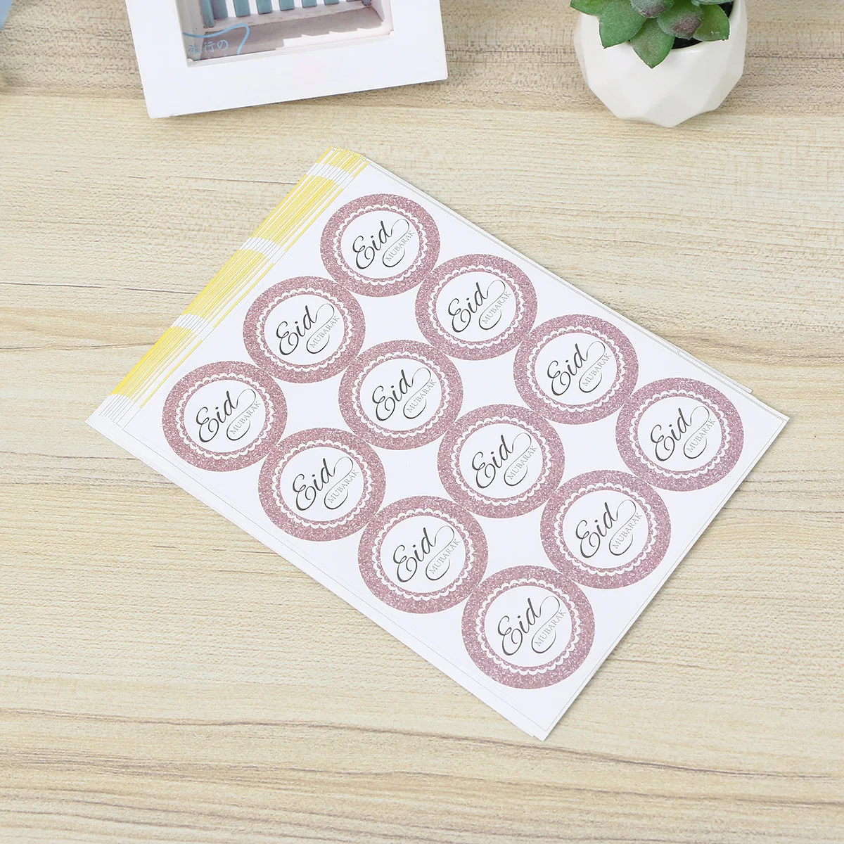 120 Pcs Round Stickers Muslim Eid Mubarak Adhesive Gift Boxes Decal Paper Decor Cards Sweet Cones Chocolate Cake Bags
120 Pcs Round Stickers Muslim Eid Mubarak Adhesive Gift Boxes Decal Paper Decor Cards Sweet Cones Chocolate Cake Bags