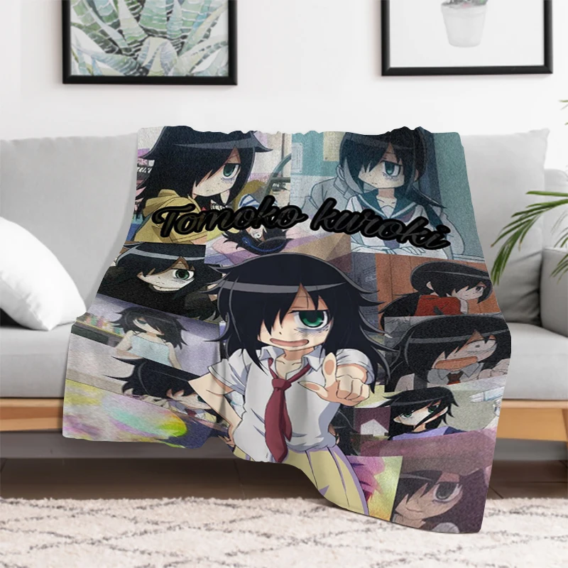Cute Anime Watamote Tomoko Kuroki Throw Blanket Plaid Blankets for Decorative Sofa Plead Cover King Lid Downy Throwing Portable
Cute Anime Watamote Tomoko Kuroki Throw Blanket Plaid Blankets for Decorative Sofa Plead Cover King Lid Downy Throwing Portable