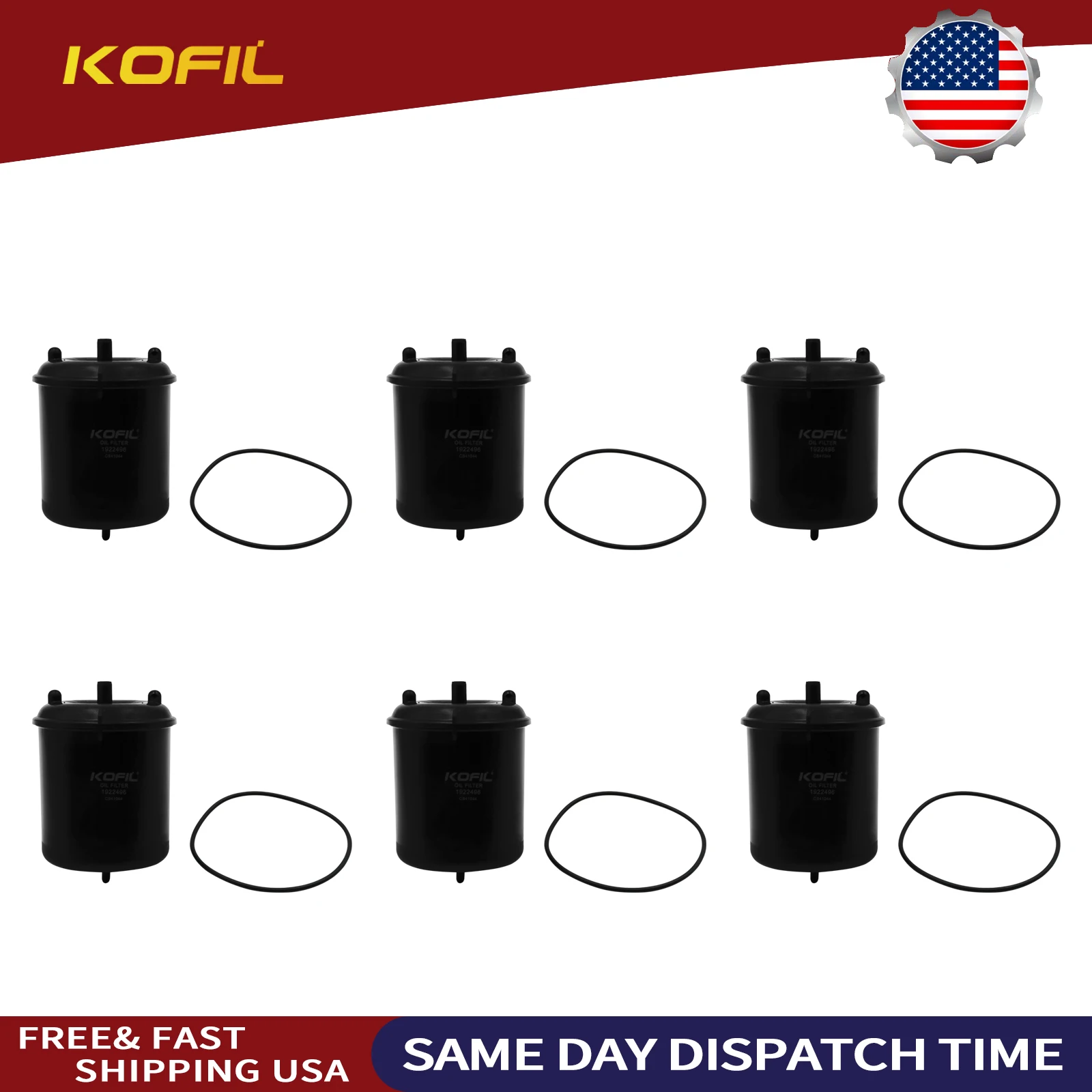 6X 1922496 Oil Filter for MX13 Engine Truck CF FA 410 Magnum MHD MX340 Bus Platform Chassis Replaces 1922496PE 1643072 1872106
6X 1922496 Oil Filter for MX13 Engine Truck CF FA 410 Magnum MHD MX340 Bus Platform Chassis Replaces 1922496PE 1643072 1872106