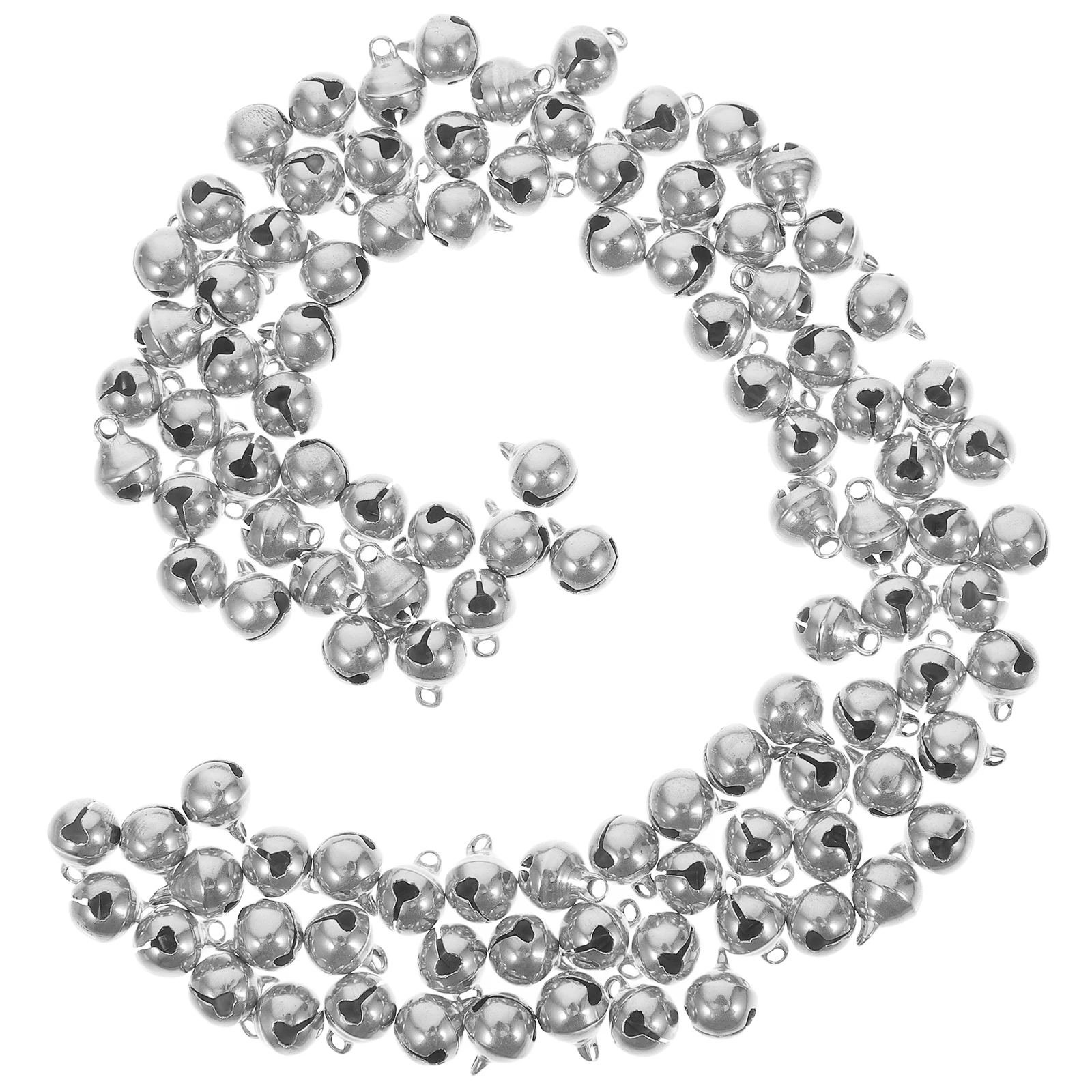 100pcs 8mm Bells for DIY Bracelets Anklets Necklaces Jewelry Making Projects Mini Opening Bell Beads Aluminum Charms Keychain
100pcs 8mm Bells for DIY Bracelets Anklets Necklaces Jewelry Making Projects Mini Opening Bell Beads Aluminum Charms Keychain
