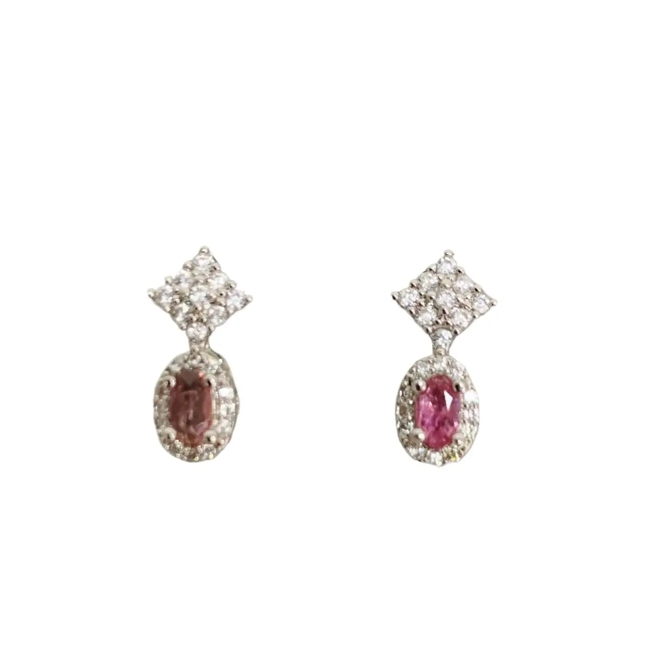 ZECAA 925 Jewelry Stud Earrings With Natural Pink Tourmaline Gemstone 4*6mm For Woman Silver Tourmaline Stud Earrings Jewelry
ZECAA 925 Jewelry Stud Earrings With Natural Pink Tourmaline Gemstone 4*6mm For Woman Silver Tourmaline Stud Earrings Jewelry