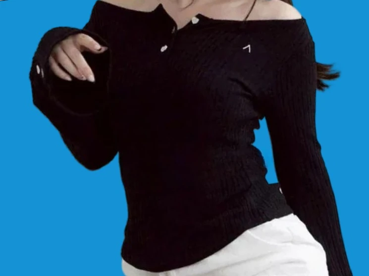 Embroidery Outerwear Flared Long Sleeve T- Shirt Slim Fit Long Sleeve Top Spring Autumn Women's Tops Japanese Sweet Tee
Embroidery Outerwear Flared Long Sleeve T- Shirt Slim Fit Long Sleeve Top Spring Autumn Women's Tops Japanese Sweet Tee